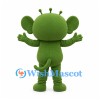 Monkey Mascot Costume in Green with Cream Face and Belly