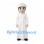 Man Mascot Costume with White Headscarf and Long White Robe