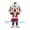 Monkey Mascot Costume with White Goggles and Red Robe