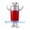 Drink Can Mascot Costume in Red and Silver