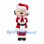Sheep Mascot Costume with Red Santa Suit and Black Belt