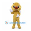 Duck Mascot Costume in Yellow with Small White Wings