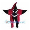 Pinwheel Mascot Costume in Red and Black