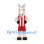 White Horse Mascot Costume with Red and White Sports Uniform