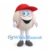 Baseball Mascot Costume with Red Cap