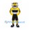 Tiger Mascot Costume with Black and White Sports Outfit