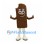 Chocolate Ice Cream Bar Mascot Costume with Bite Detail