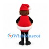 Christmas Girl Mascot Costume with Red Hat and Vest
