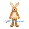 Rabbit Mascot Costume in Tan with Cream Belly