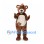 Bear Mascot Costume in Brown with Cream Belly and Muzzle