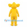 Giraffe Mascot Costume in Yellow with Short Horns