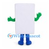 Washing Machine Mascot Costume with Colorful Controls