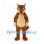 Fox Mascot Costume in Brown with Cream Belly and White-Tipped Tail