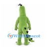 Dinosaur Mascot Costume in Light Green with Yellow Snout