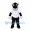 Mouse Mascot Costume in Black with White T-Shirt