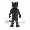 Panther Mascot Costume in Black with White Muzzle