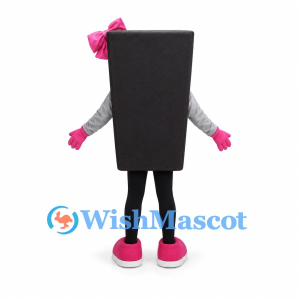 Traffic Light Mascot Costume with Pink Bow and Shoes