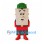 Tree Superhero Mascot Costume with Green Cape and Red Boots