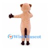 Meerkat Mascot Costume in Tan with Dark Paws