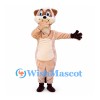Meerkat Mascot Costume in Tan with Dark Paws