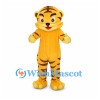 Tiger Mascot Costume in Yellow with Black Stripes