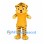 Tiger Mascot Costume in Yellow with Black Stripes