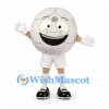 Soccer Ball Mascot Costume in White with Matching Shorts