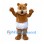 Baby Bear Mascot Costume in Brown with White Diaper