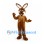 Rabbit Mascot Costume in Brown with Cream Muzzle